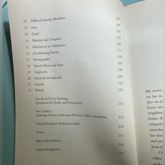 Never read! “Kitchen Table Counseling” book! - Picture 7 of 8